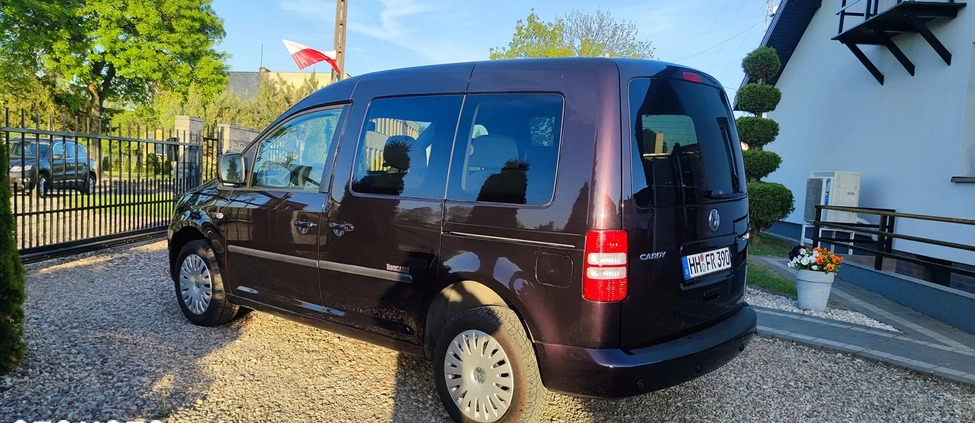 Volkswagen Caddy cena 39900 przebieg: 173000, rok produkcji 2012 z Tarnowskie Góry małe 704